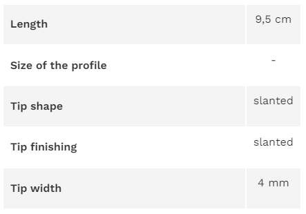 CT1 spetsiga pincetter